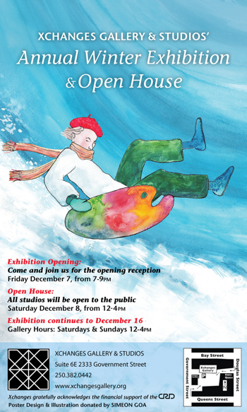 ANNUAL MEMBERS' OPEN HOUSE AND EXHIBITION - Xchanges Gallery and Studios